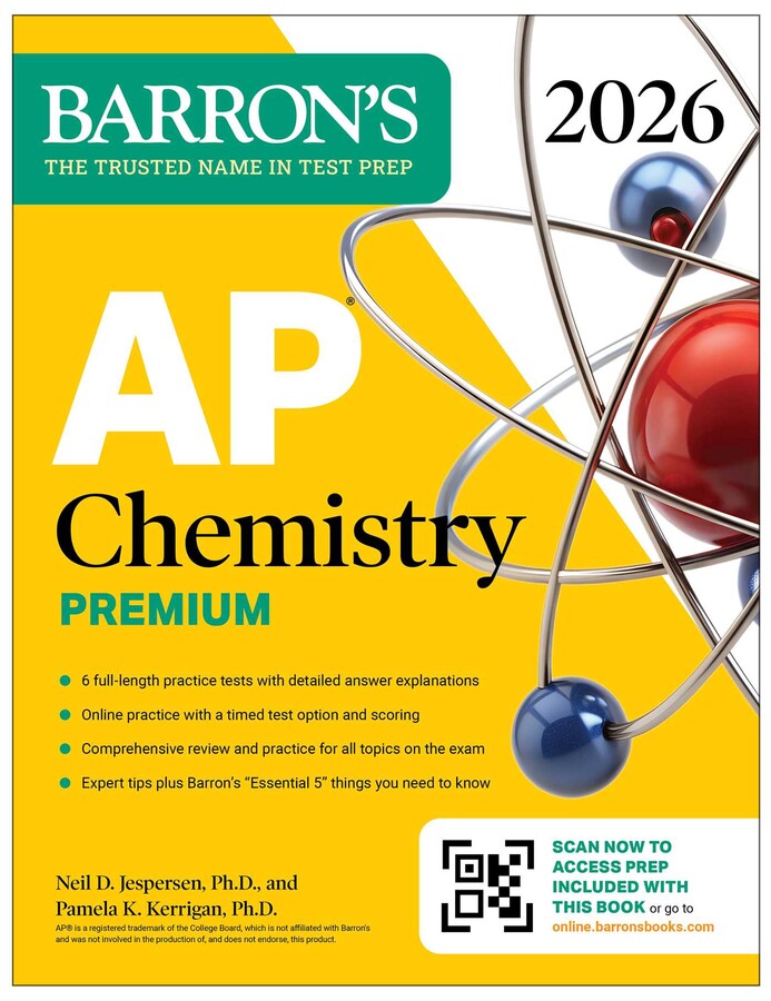 Barron's AP Chemistry Premium, 2026