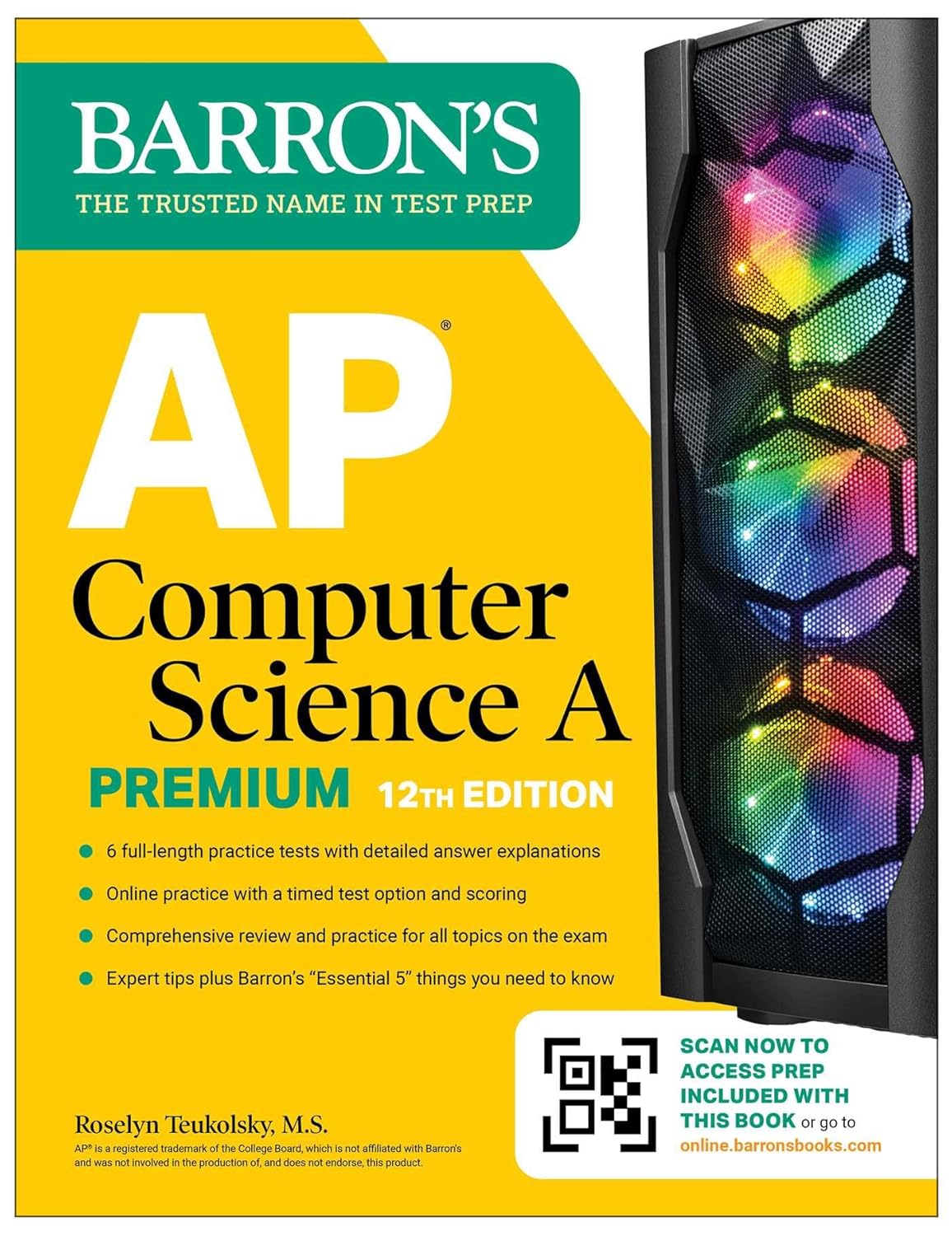 Barron's AP Computer Science A Premium, 12th Edition