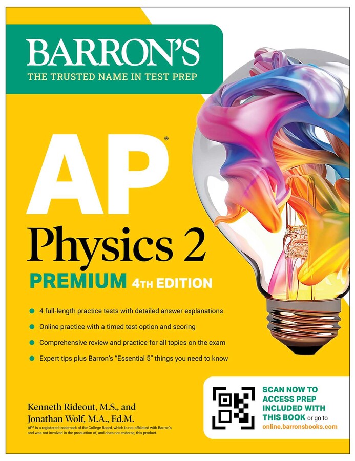 Barron's AP Physics 2 Premium, 4E
