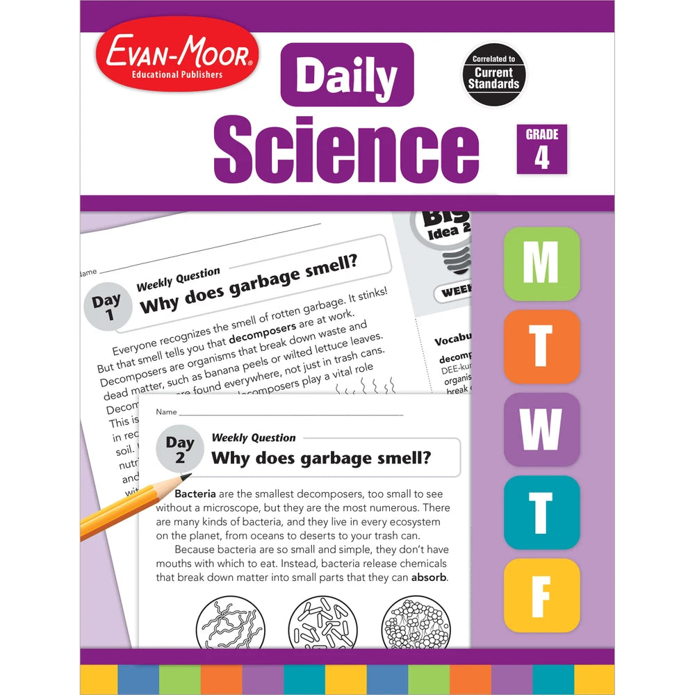 Evan-Moor Daily Science, Grade 4 (Teacher Resource Book)