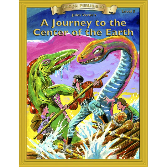 Level 5 A Journey to the Center of the Earth (Abridged Classic Literature Workbook)