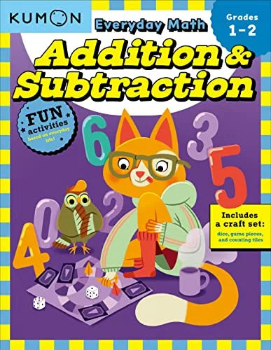 Kumon Everyday Math: Addition & Subtraction Grades 1-2