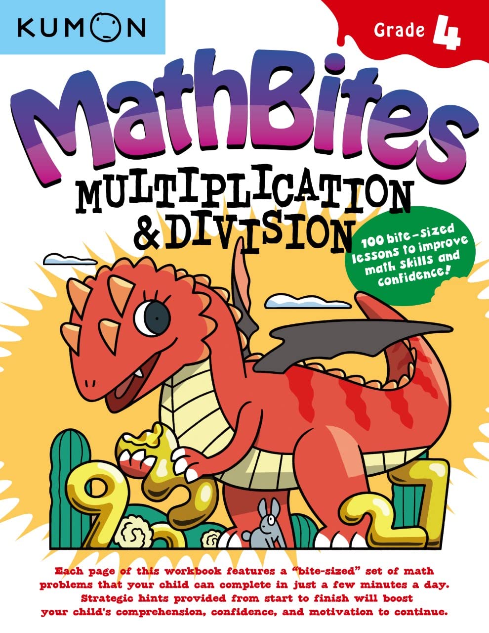 Kumon MathBites: Multiplication & Division Grade 4