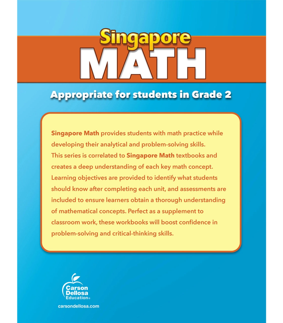 Singapore Math Level 1 A&B (Grade 2)