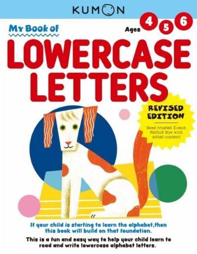 Kumon My Book of Lowercase Letters (Ages 4-6)