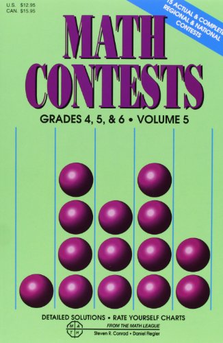 Math Contests, Vol. 5 (Grades 4 - 6)
