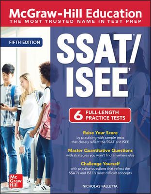 McGraw-Hill's SSAT/ISEE (5th Edition)