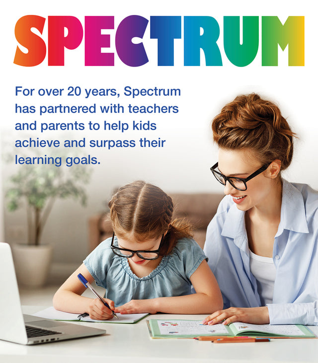 Spectrum Short Vowels Kindergarten