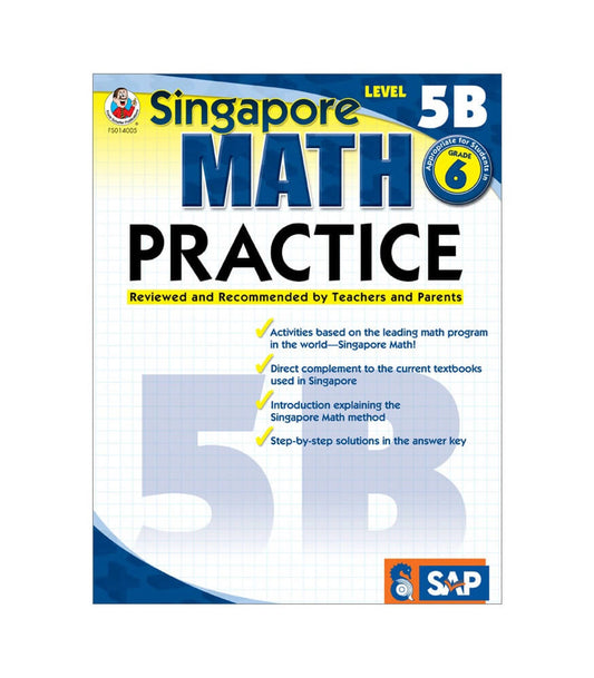 Singapore Math Level 5B (Grade 6)