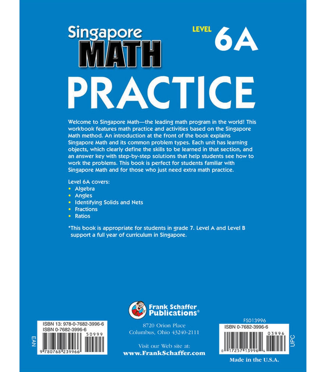 Singapore Math Level 6A (Grade 7)