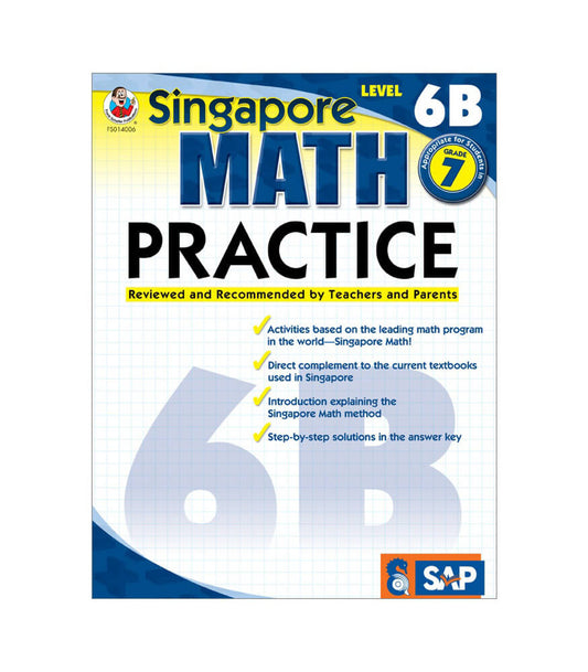Singapore Math Level 6B (Grade 7)