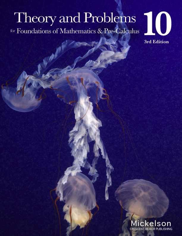 Theory and Problems Foundations of Mathematics and PreCalculus Grade 10 (3rd Edition)