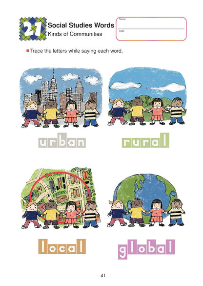 Kumon My Book of Words for School 4 (Ages 7-9)
