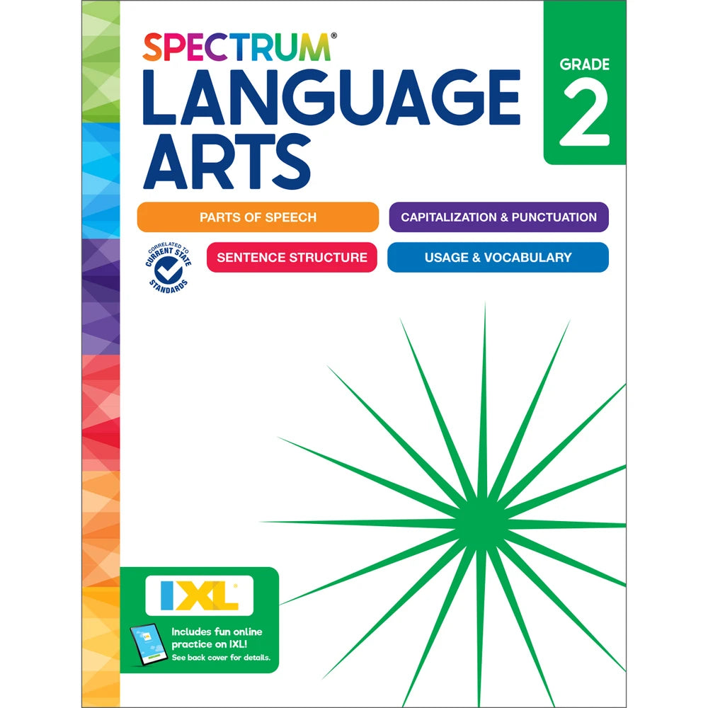Spectrum Language Arts, Grade 2 cover