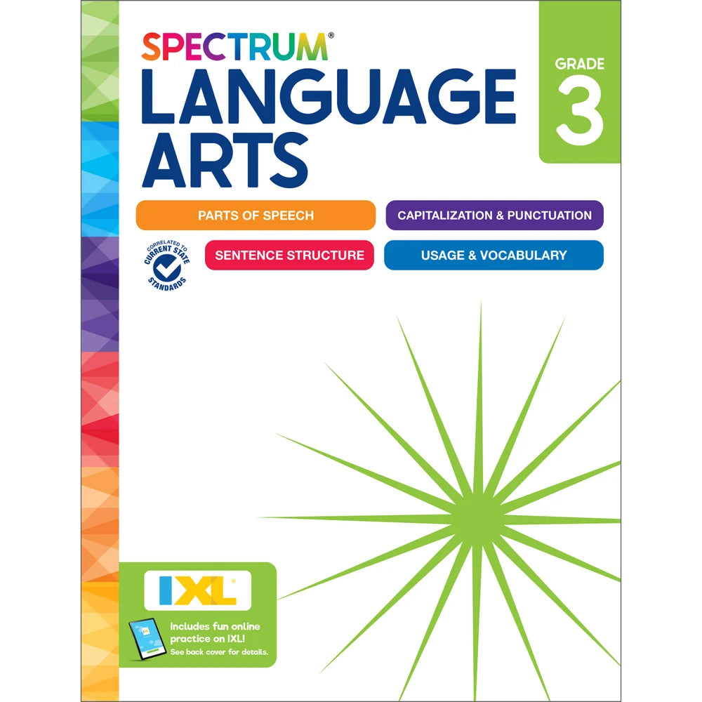 Spectrum Language Arts, Grade 3 cover