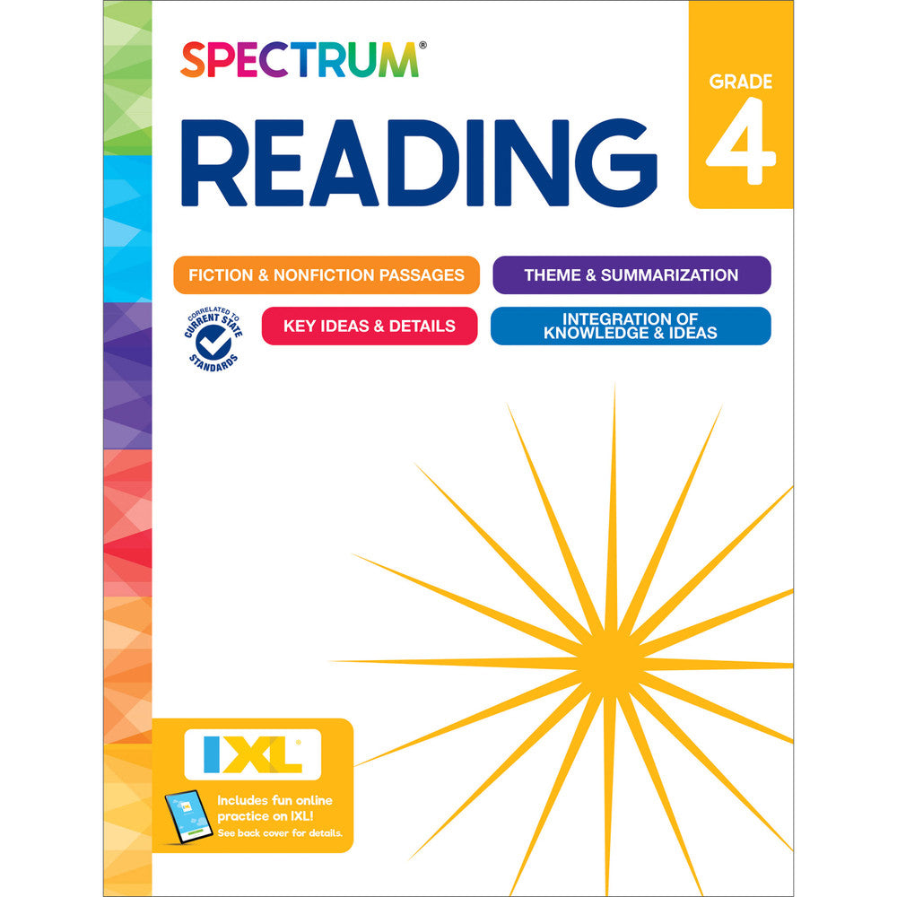 Spectrum Reading, Grade 4 cover