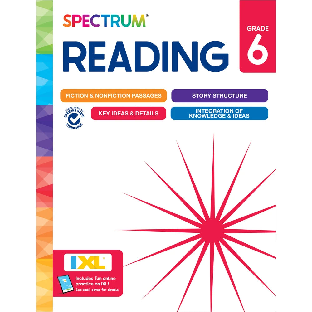 Spectrum Reading, Grade 6 cover