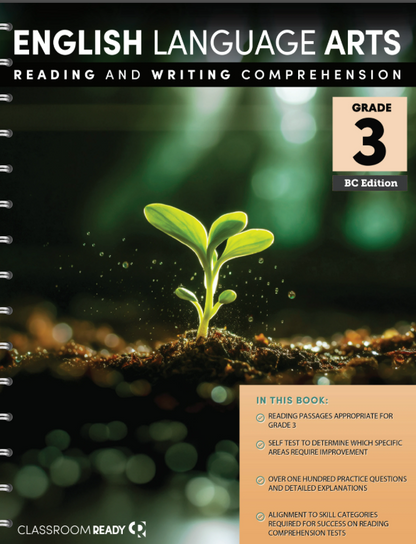 (BC English) Reading and Writing Comprehension Grade 3