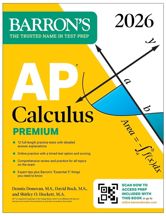Barron's AP Calculus Premium, 2026