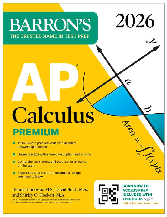 Barron's AP Calculus Premium, 2026