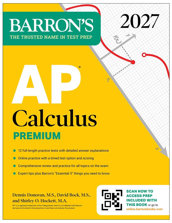 Barron's AP Calculus Premium, 2027