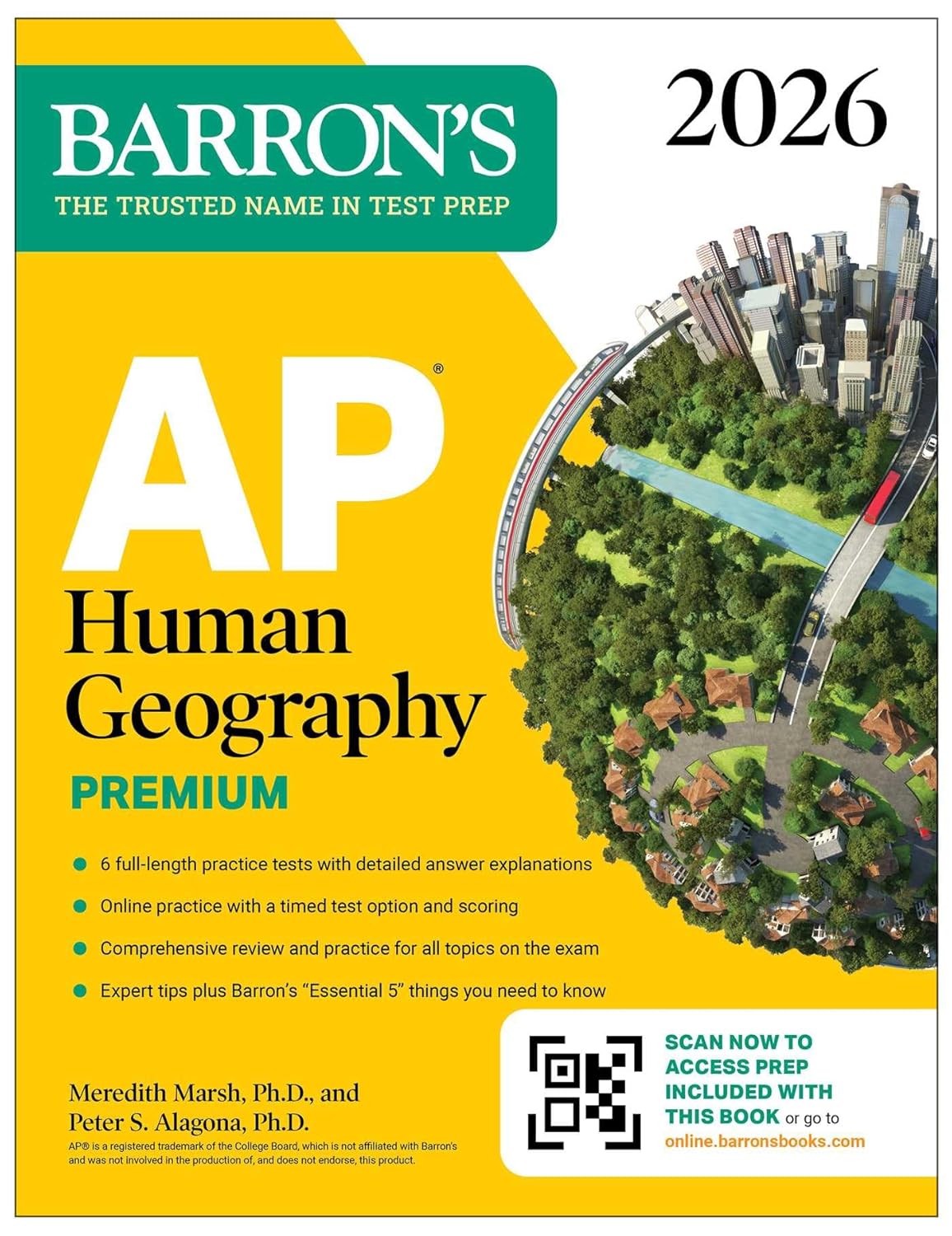 Barron's AP Human Geography Premium, 2026