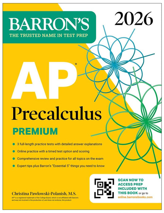 Barron's AP Precalculus Premium, 2026