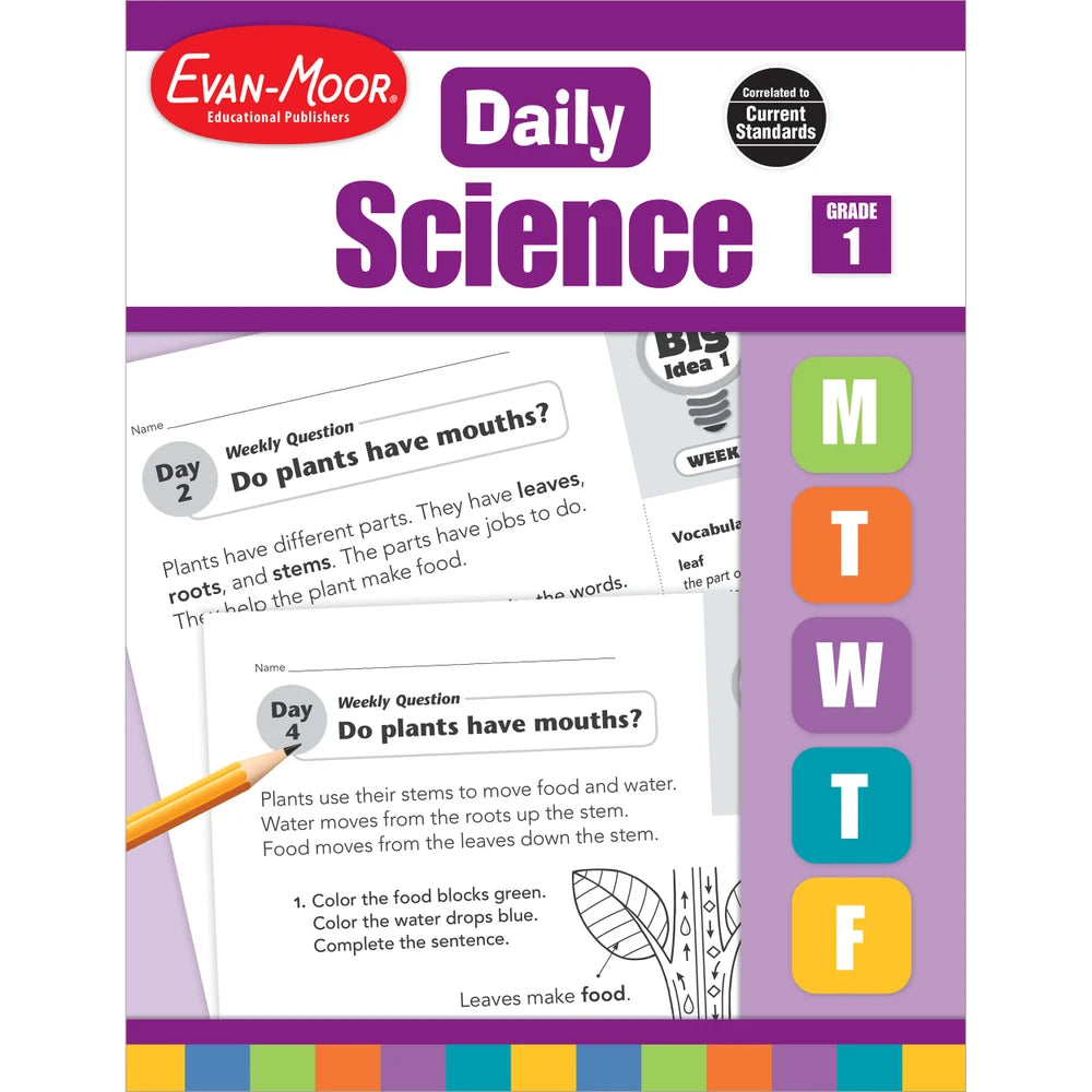 Evan-Moor Daily Science, Grade 1 (Teacher Resource Book)