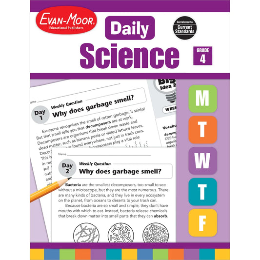 Evan-Moor Daily Science, Grade 4 (Teacher Resource Book)