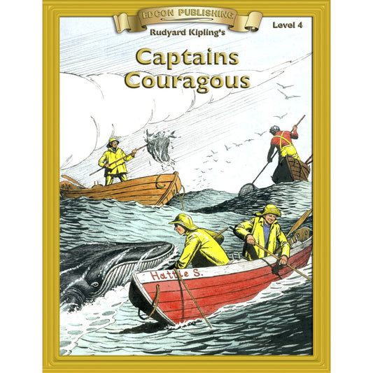 Level 4 Captains Courageous (Abridged Classic Literature Workbook)
