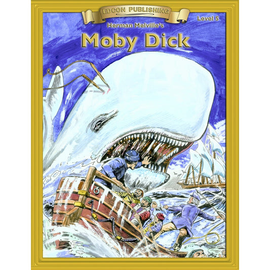 Level 5 Moby Dick (Abridged Classic Literature Workbook)
