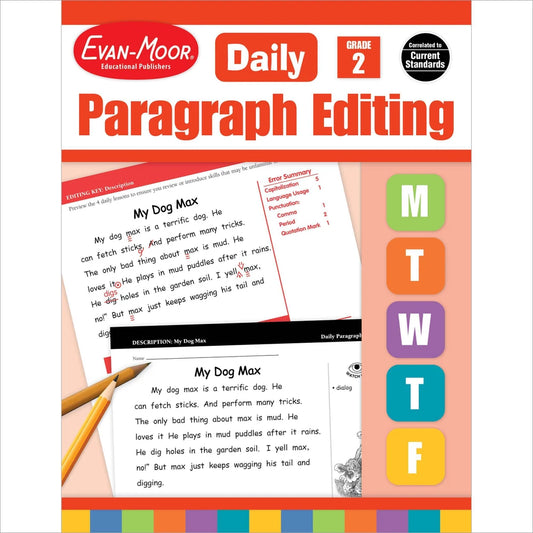 Daily Paragraph Editing, Grade 2 - Teacher's Edition cover