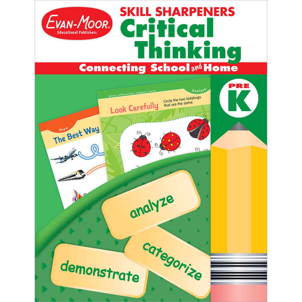 Skill Sharpeners: Critical Thinking, PreK cover
