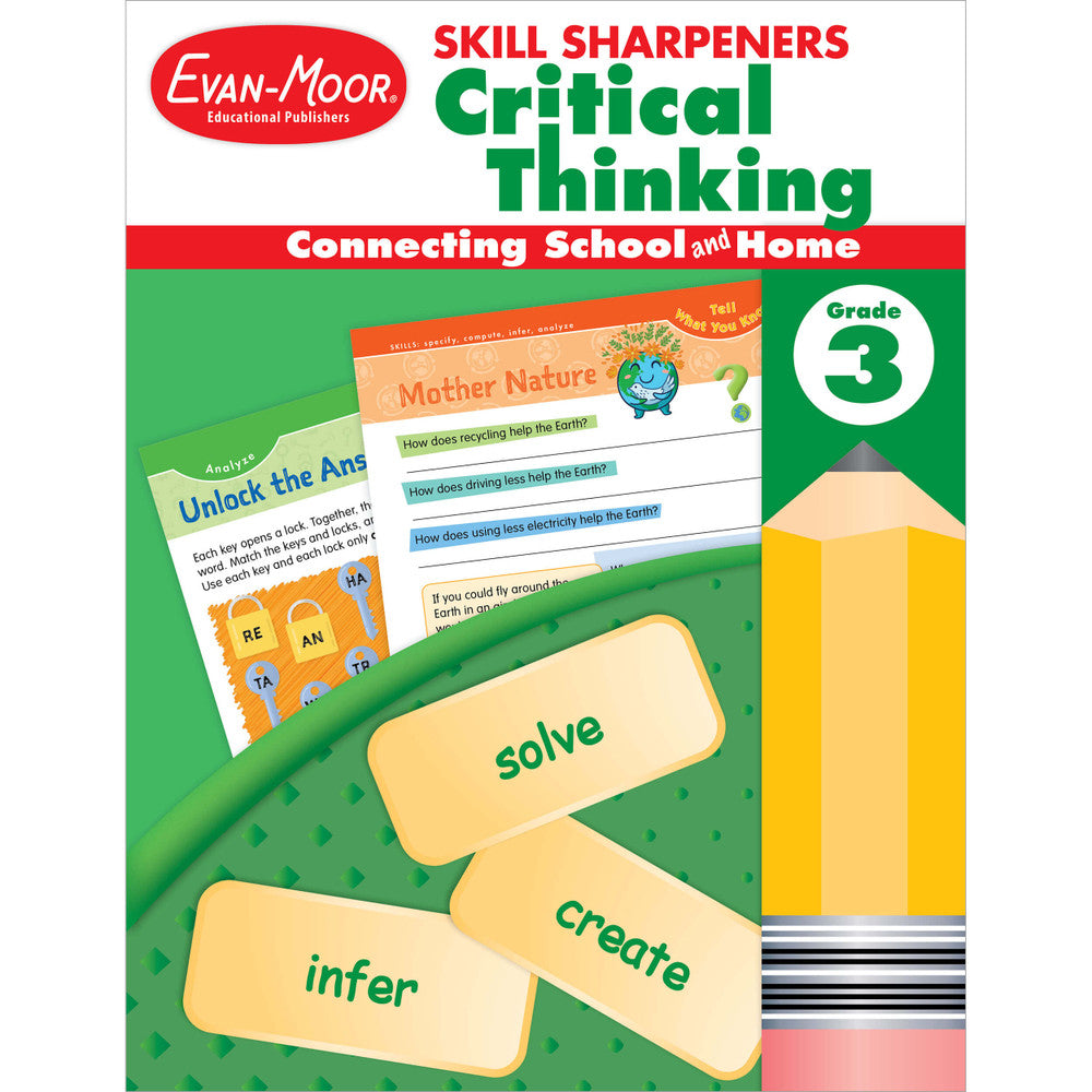 Skill Sharpeners: Critical Thinking, Grade 3 cover