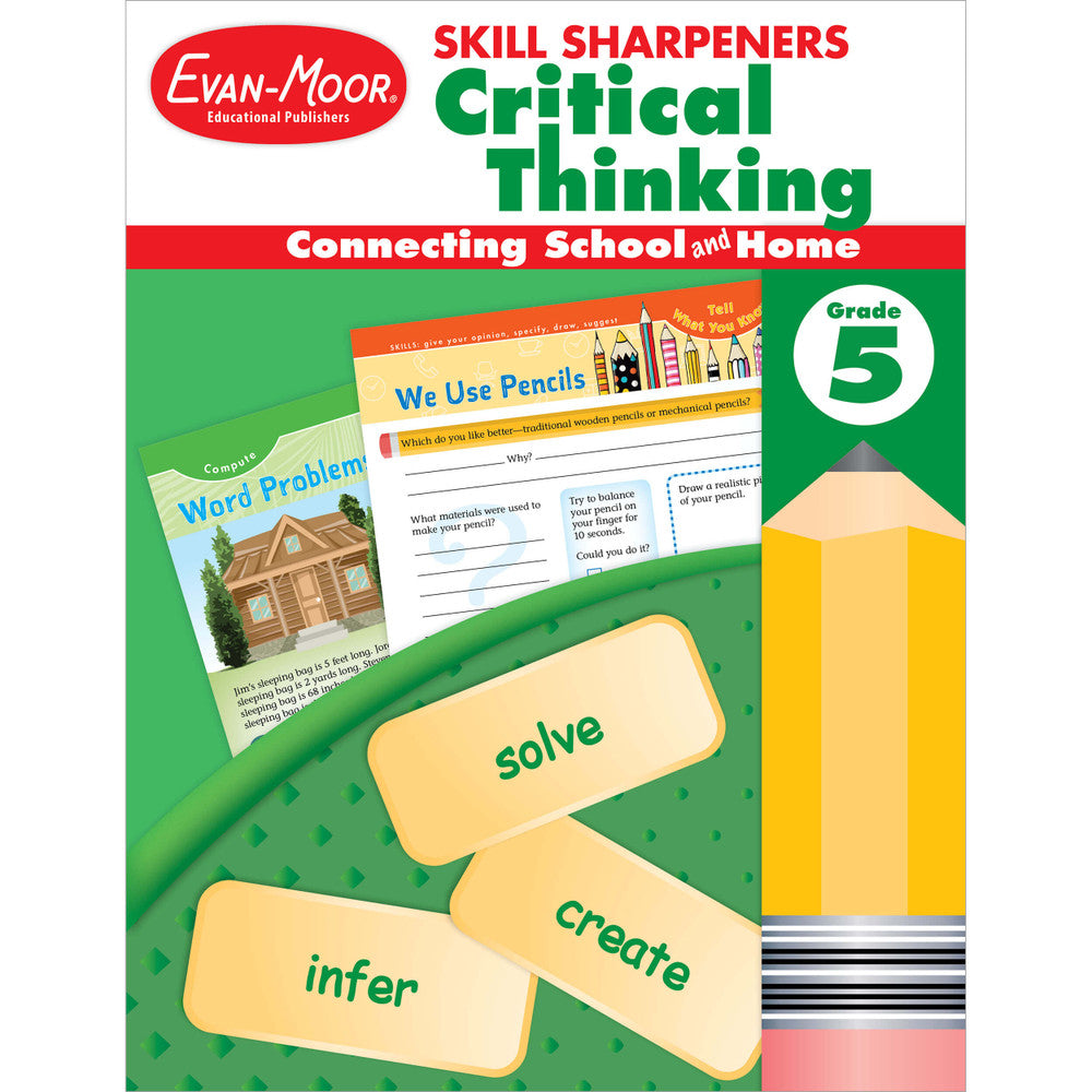 Skill Sharpeners: Critical Thinking, Grade 5 cover
