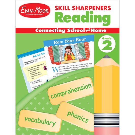 Skill Sharpeners Reading, Grade 2 workbook cover