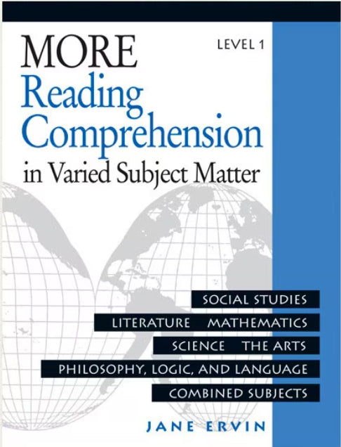 More Reading Comprehension, Level 1 (Grade 8)