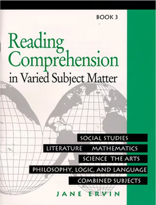 Reading Comprehension, Book 3 (Grade 5)