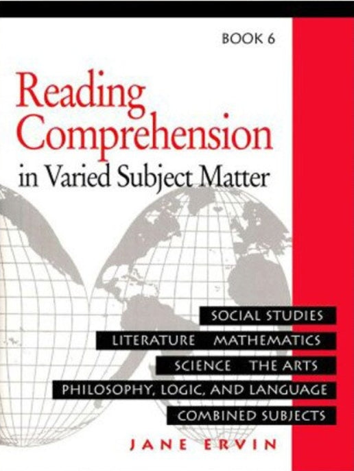 Reading Comprehension, Book 6 (Grades 7-8)