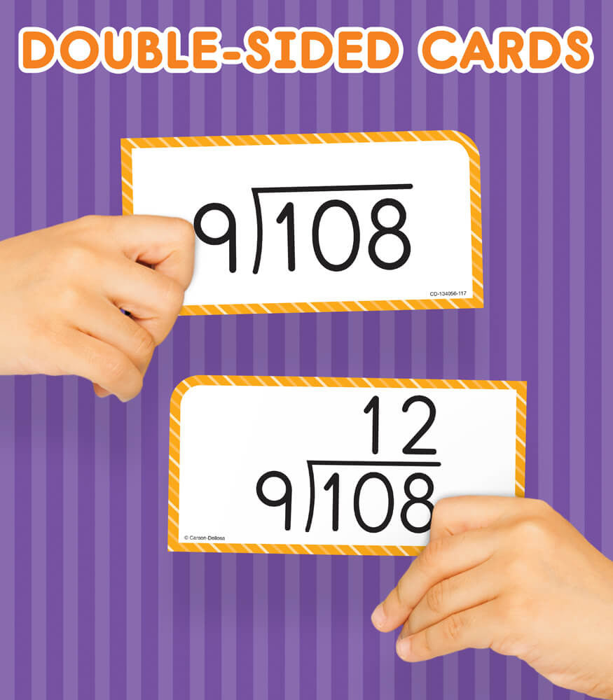 Division Flash Cards, All Facts through 12 (Ages 8+)