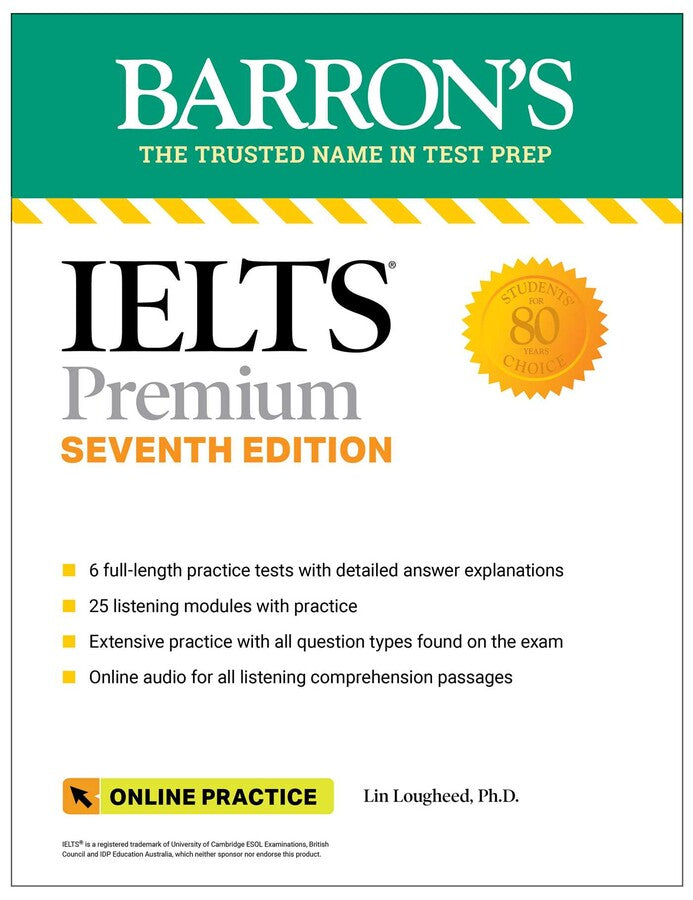 Barron's IELTS Premium, 7th Edition