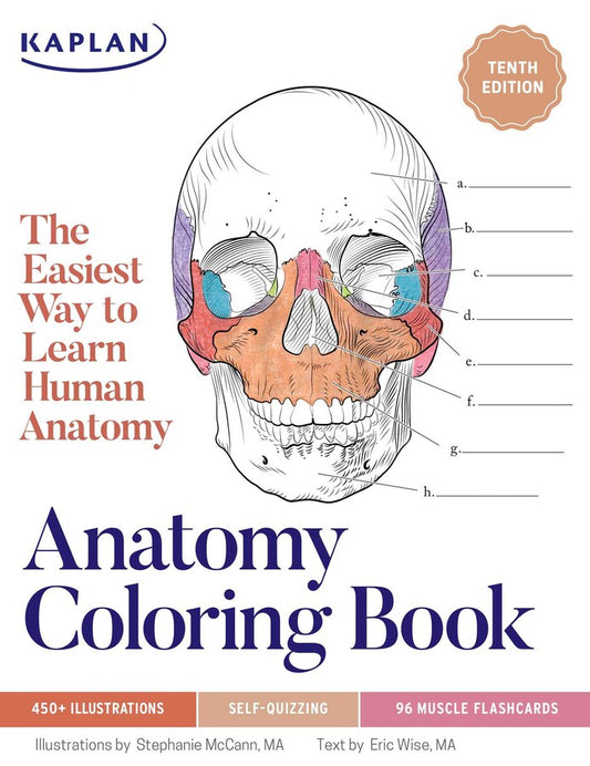 Anatomy Coloring Book, 10th Edition