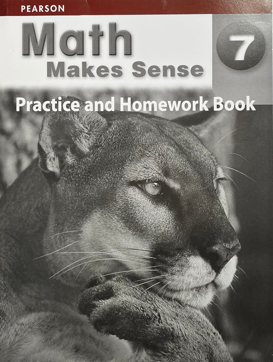 Math Makes Sense 7 Practice & Homework Book