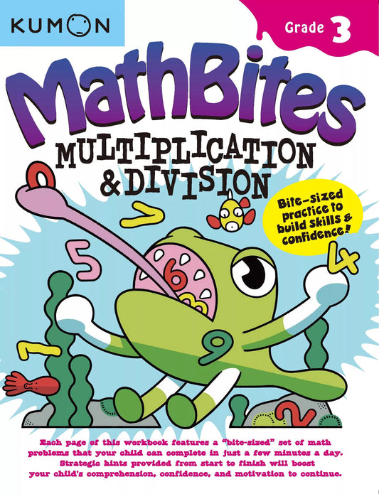 Kumon MathBites: Multiplication & Division Grade 3