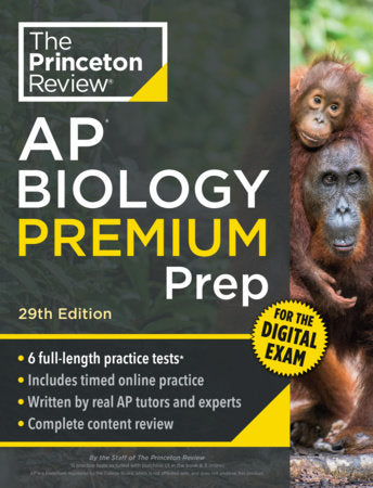 Princeton Review AP Biology Premium Prep, 29th Edition