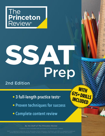 Princeton Review SSAT Prep (3 Practice Tests)(2nd Edition)