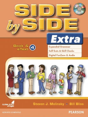 Side by Side 4 Extra Book & eText with CD