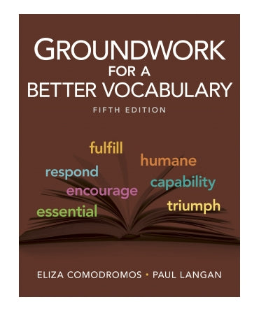 (TP BK2) Groundwork for a Better Vocabulary, 5/e (Grades 7-8)