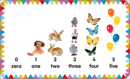 My First Touch and Feel Picture Cards: Numbers and Counting