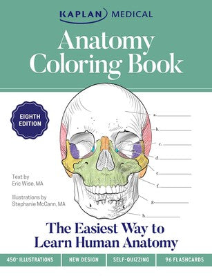 Anatomy Coloring Book, 8th Edition